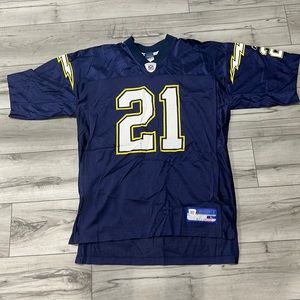 Ladainian Tomlinson San Diego Chargers Navy Jersey Reeboks Size Men’s Large
